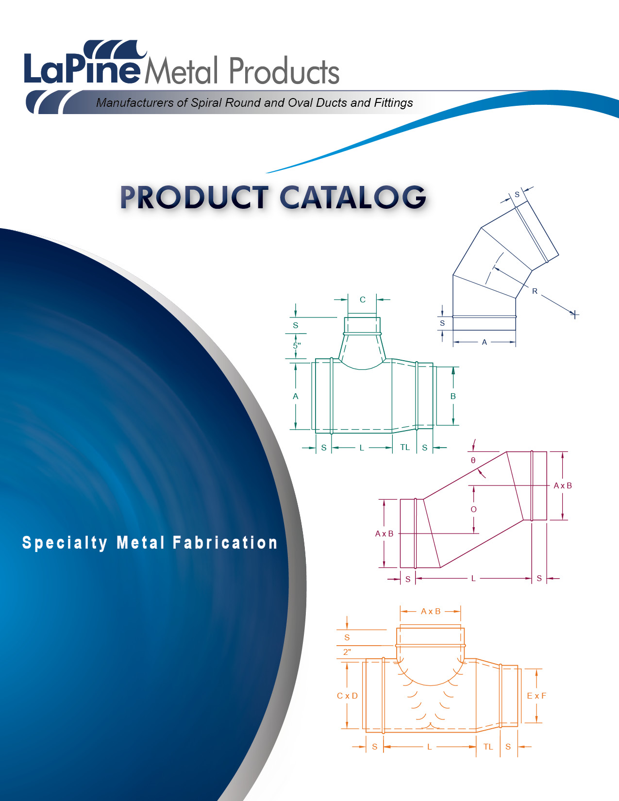 LaPine Metal Products Catalog Design